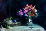 32. Flowers in a Silver Jug